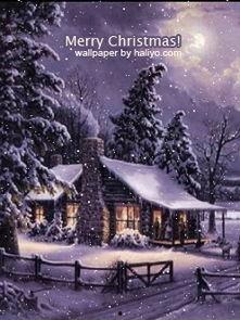 圣诞欧美雪景图片,欧美雪景圣诞盛宴